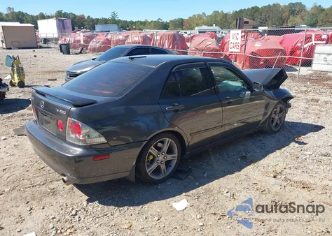 2001 Lexus Is 300 из США, поврежденный, VIN JTHBD182510031334